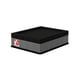 Cama Pet Sleep Pelmex Plus Cinza E Preto Para Cães E Gatos - 1 Unidade - Tamanho 2 - Tamanho 2