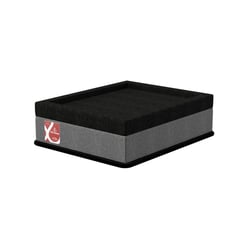 Cama Pet Sleep Pelmex Plus Cinza E Preto Para Cães E Gatos - Tamanho 3