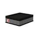 Cama Pet Sleep Pelmex Plus Cinza E Preto Para Cães E Gatos - Tamanho 3 - Tamanho 3