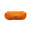 Cama Petpuf Premium Laranja Tam.P Para Cães E Gatos