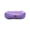 Cama Premium Petpuf Lilás Tam.P Para Cachorros E Gatos