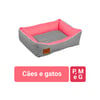 Cama Petz Chevron Rosa Para Cães - 1 Unidade - Tamanho P