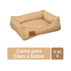 Cama Petz Ocre Tamanho M Para Gatos