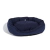 Cama Petz Puff Oval Midnight Para Cães E Gatos