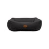 Cama Premium Petpuf Preta Tam.P Para Cães E Gatos