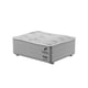 Cama Probel Própet Classic Cinza E Branco Para Cães E Gatos - 1 Unidade - Tamanho 3 - Tamanho 3