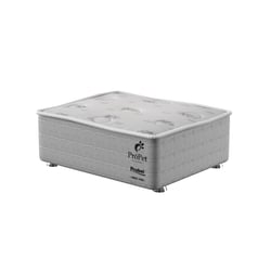 Cama Probel Própet Classic Cinza E Branco Para Cães E Gatos - Tamanho 2