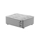 Cama Probel Própet Classic Cinza E Branco Para Cães E Gatos - Tamanho 2 - Tamanho 2