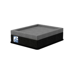 Cama Probel Própet Plus Cinza E Preto Para Cães E Gatos - Tamanho 3