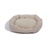 Cama Petz Puff Oval Dessert Para Cães E Gatos
