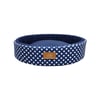 Cama Redonda Fábrica Pet Unic Azul Para Cães E Gatos - 1 Unidade - Tamanho P