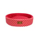 Cama Redonda Unic Vermelho Fábrica Pet Para Cães E Gatos - 1 Unidade - Tamanho P - Tamanho P