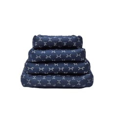 Cama Retangular Fabrica Pet Azul M - 1 Unidade