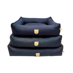 Cama Retangular Fábrica Pet Marinho Gg Para Cães E Gatos - Tamanho GG