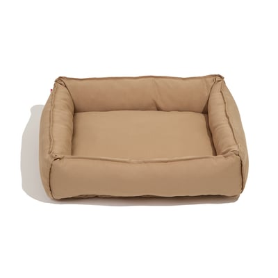 Cama Retangular Spike Caqui Tamanho M Para Cachorros E Gatos