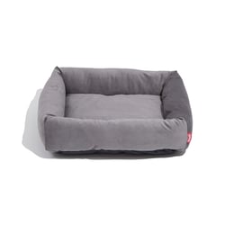 Cama Retangular Veludo Spike Para Cães E Gatos