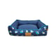 Cama Soneca Azul M Para Cães E Gatos - Fábrica Pet - Tamanho M - Tamanho M