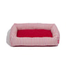 Cama Spike Listra Coral Para Cães E Gatos