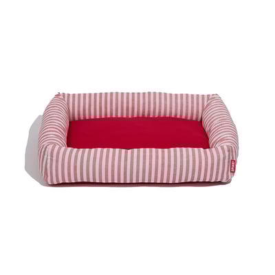 Cama Spike Listra Coral Para Cães E Gatos