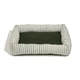 Cama Spike Listra Verde Tamanho G Para Cães E Gatos - Tamanho G