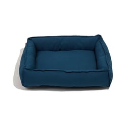 Cama Spike Retangular Azul Para Cães E Gatos - 1 Unidade - Tamanho P