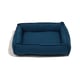Cama Spike Retangular Azul Para Cães E Gatos - 1 Unidade - Tamanho P - Tamanho P