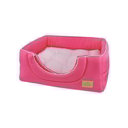 Cama Toca Chevron Rosa Para Cães - 1 Unidade - Tamanho P