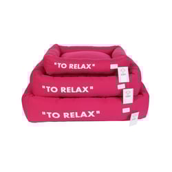 Cama Urban Puppy Microfibra Lisa Pink Para Cachorros - Tamanho G