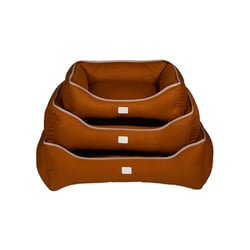 Cama Urban Puppy Retangular Ocre Para Cães E Gatos - 1 Unidade - Tamanho P