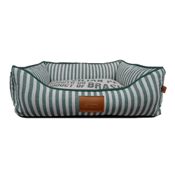 Cama Vintage Fabrica Pet Verde Tamanho P Para Cachorros