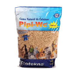 Cama Zootekna Pipipet Natural Para Roedores