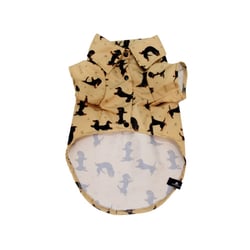 Camisa Social Pet Acapulco Yoga Dog Para Cães E Gatos - 1 Unidade