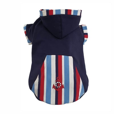 Camiseta Com Capuz Pickorruchos Navy Marinho Tamanho 03 - 1 Unidade