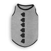 Camiseta Petpuf Plush Cinza Tam. 04 Para Cães E Gatos