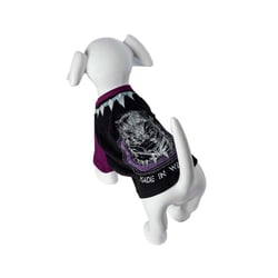 Camiseta Piticas Pantera Negra Para Pets - 1 Unidade - Tamanho P