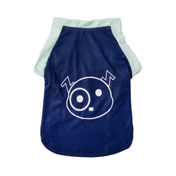 Camiseta Zooz Pets Snoopy Azul Marinho Para Cachorros - Tamanho P