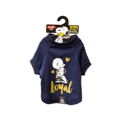 Camiseta Zooz Pets Snoopy Charlie Loyal Azul Pp Para Cães - Tamanho PP