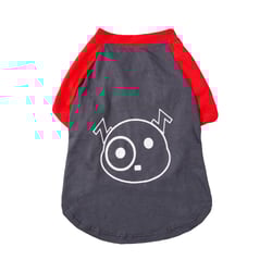 Camiseta Zooz Pets Snoopy Duo Color Cinza Para Cães - Tamanho PP