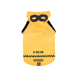 Camiseta Zooz Pets Snoopy Hero Amarelo Com Capuz Para Cães