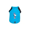 Camiseta Zooz Pets Snoopy King Azul Para Cachorros