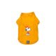 Camiseta Zooz Pets Snoopy King Laranja Para Cachorros