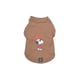 Camiseta Snoopy King Zooz Pets Marrom Para Cachorros