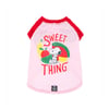 Camiseta Zooz Pets Snoopy Sweet Thing Para Cães - Tamanho PP