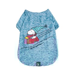 Camiseta Zooz Pets Snoopy Wood Bowl Slide Para Cachorros - Tamanho M