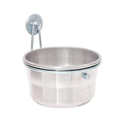 Caneca Alumínio Com Trava Kakatoo P Para Pássaros - 1 Unidade - Tamanho P
