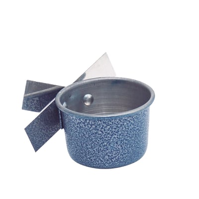 Caneca Azul Estampa Borboleta Tudo Pet - Tamanho P