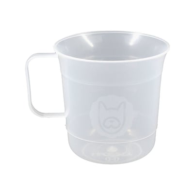 Caneca Dosadora Lilopety Natural Para Cães 250Ml - 1 Unidade