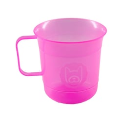 Caneca Dosadora Lilopety Rosa Para Cães 250Ml - 1 Unidade