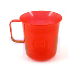 Caneca Dosadora Lilopety Vermelha 250Ml - 1 Unidade