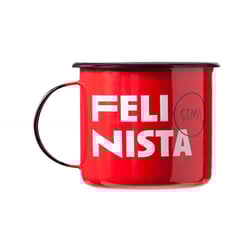 Caneca Felinista Vermelha - 370Ml